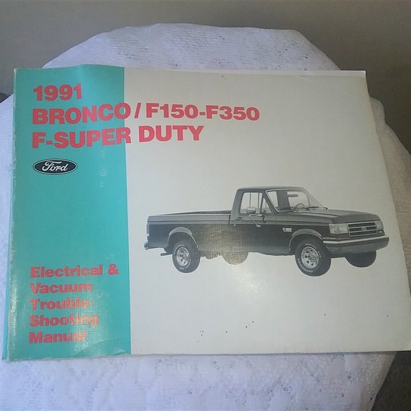 Ford Office Ford Bronco Manual Poshmark